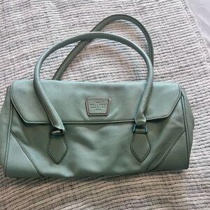 Vintage Wilsons Leather Seafoam Green Handbag